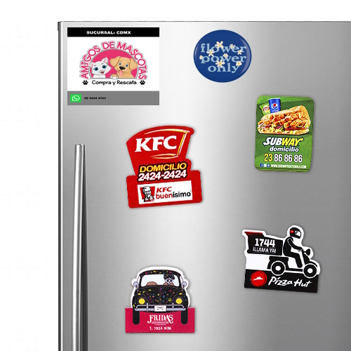 Magnetos publicitarios personalizados